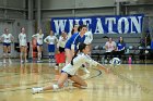 VB vs Salve  Wheaton Women’s Volleyball vs Salve Regina University. : volleyball